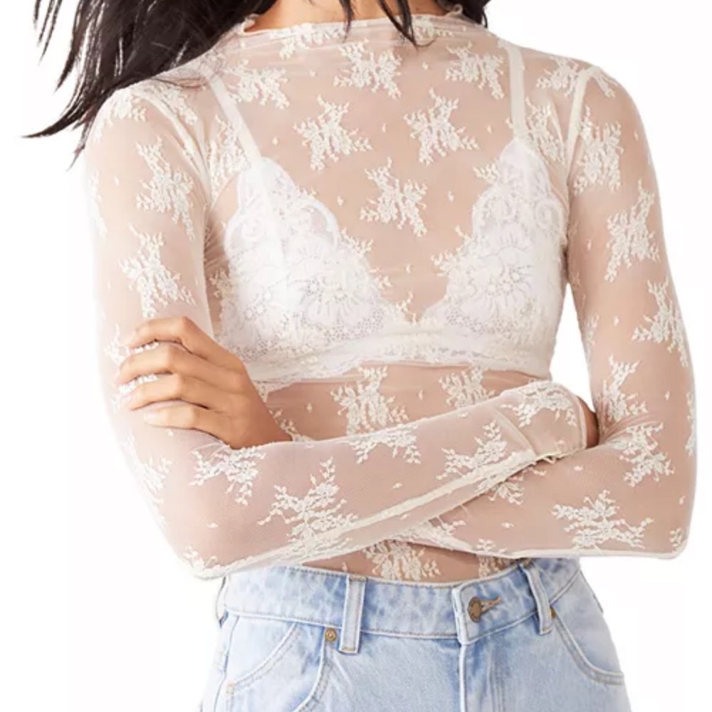 Free People Lady Lux Layering Top